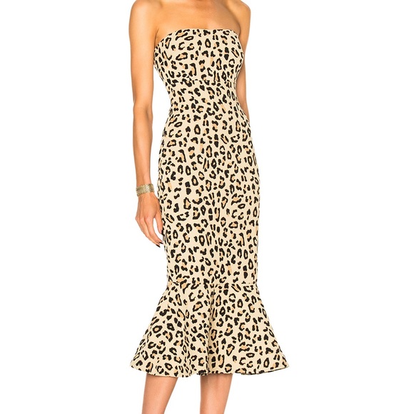 Sinq a Sept Leopard Luna Dress - Picture 1 of 3